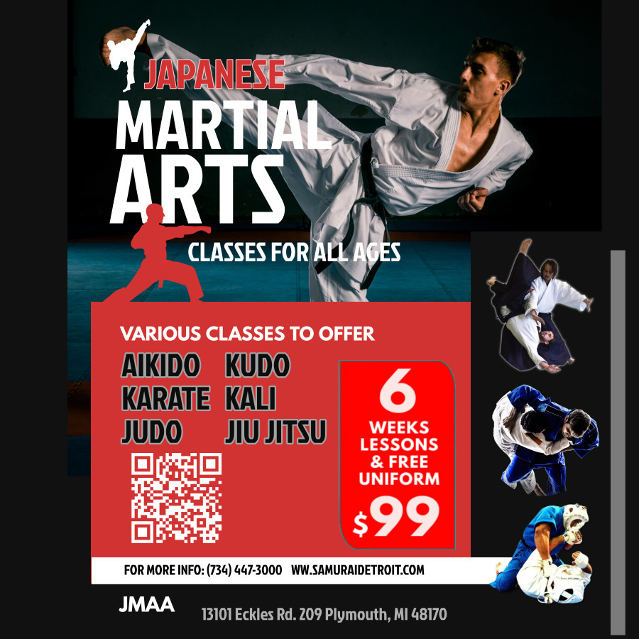 Martial Art Class Flyer