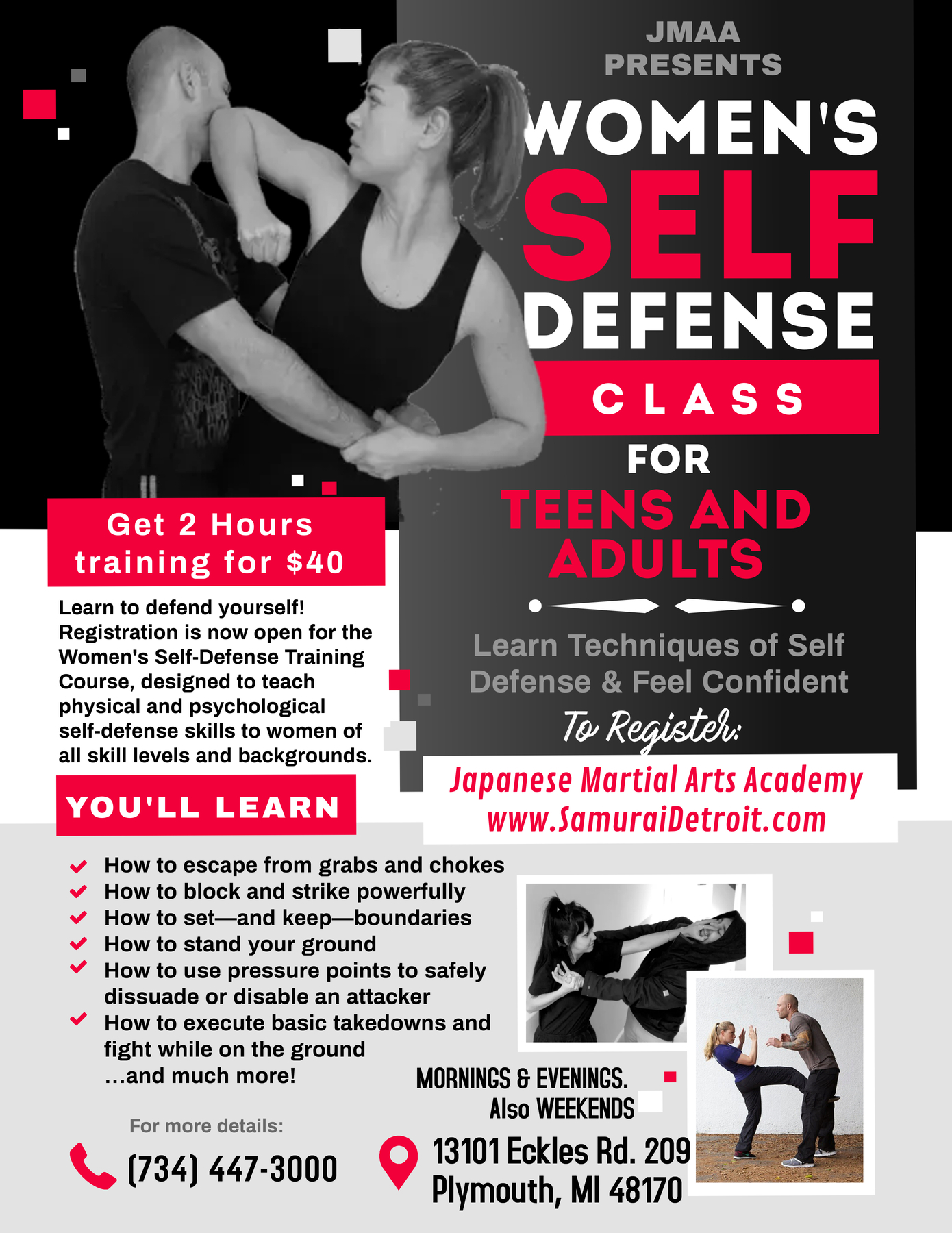 Womens Self Defense Plymouth